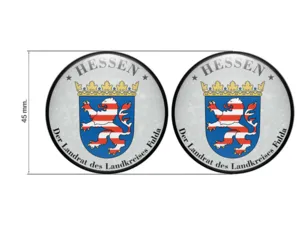 TÜV Kennzeichen-Sticker Der Landrat Des Landkreises Fulda Nummernschild plakette